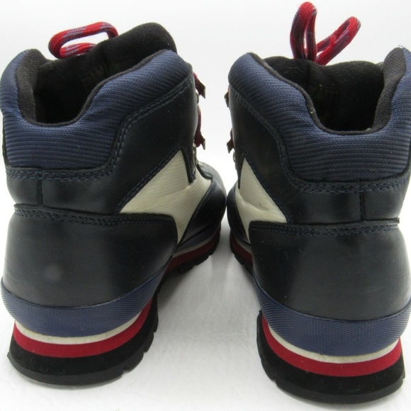 Timberland Euro Hiker Size 9.5 M Red Boots R3A8 - Picture 7 of 8